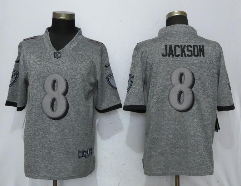 Men Baltimore Ravens #8 Jackson Gray Vapor Untouchable Stitched Gridiron Nike Limited NFL Jerseys->baltimore ravens->NFL Jersey